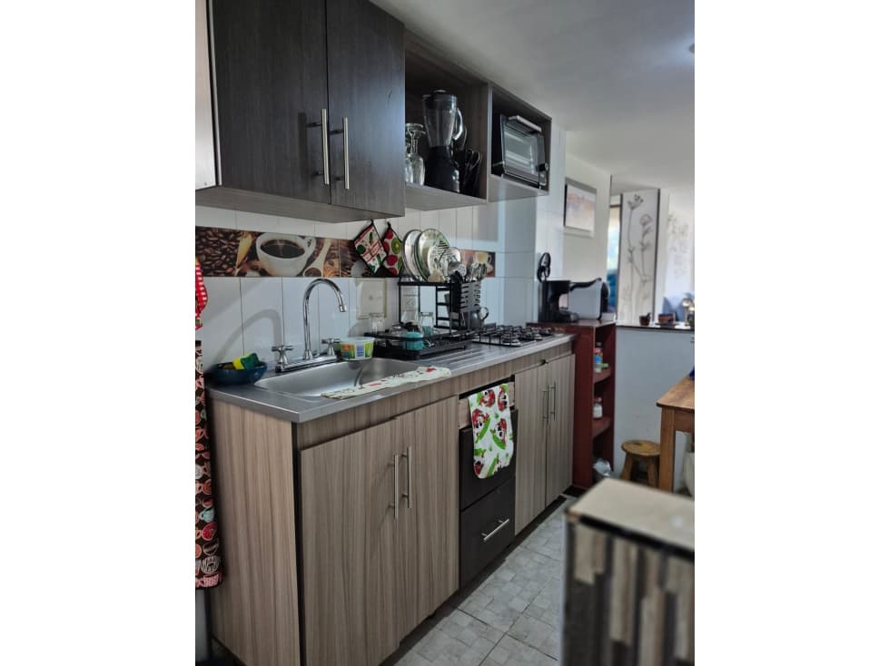 APTO EN VENTA EN SIBATE EN PISO 2 CON BALCON VISTA EXTERIOR - 1