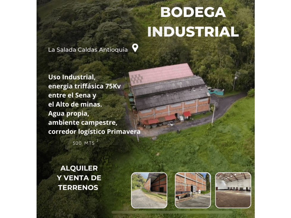 RENTA DE BODEGA INDUSTRIAL - 1