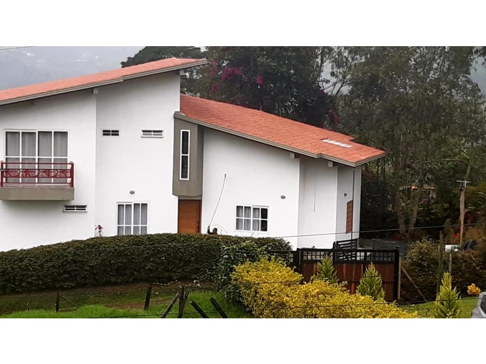 VENTA CASA CAMPESTRE EN JARDIN, SECTOR COMFENALCO - 1