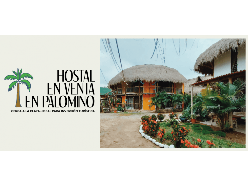 VENTA DE HOSTAL TURISTICO EN PALOMINO GUAJIRA - 1