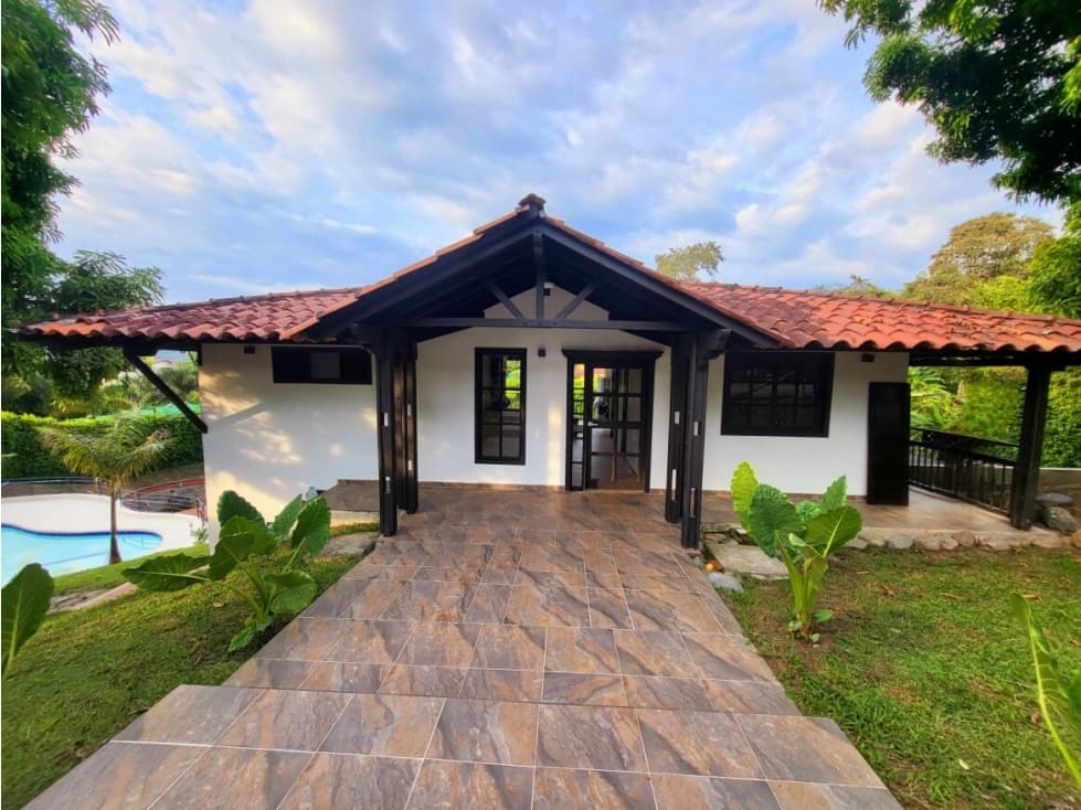 Casa campestre de ensueño en venta  Combia, Marceliano - 1