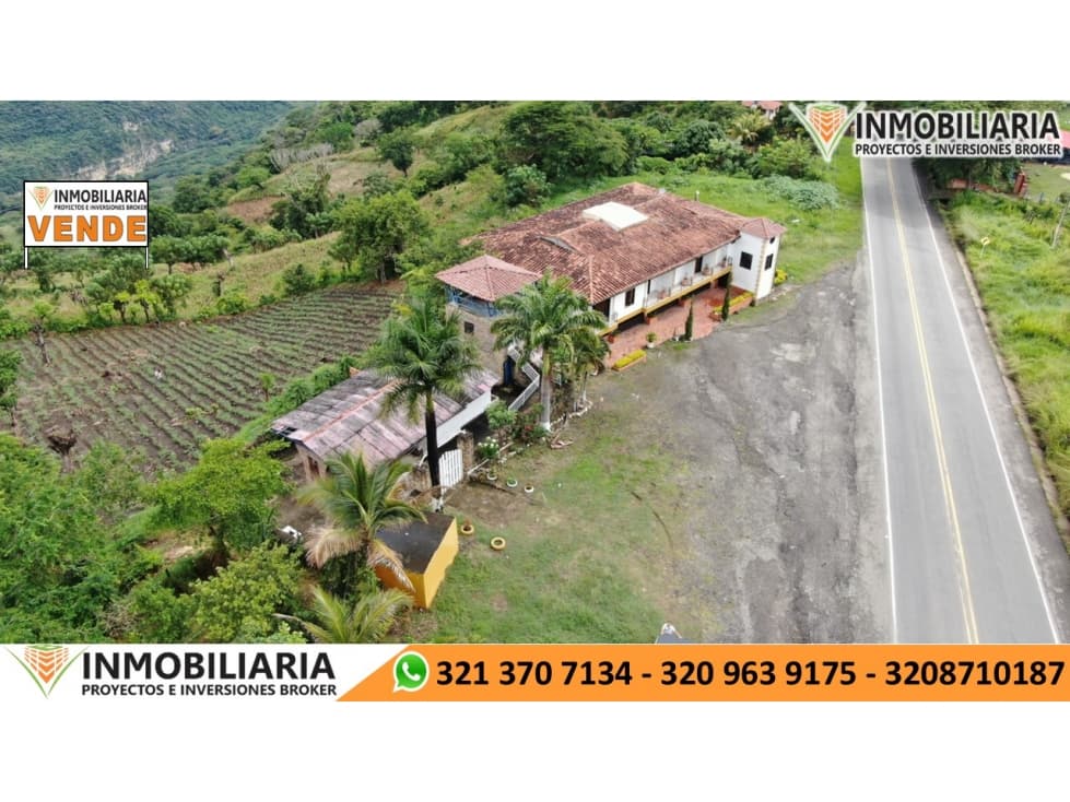 SE VENDE FINCA EN EL SOCORRO - 1