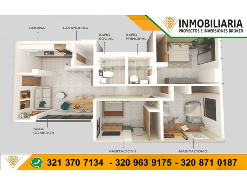 SE VENDEN APARTAMENTOS EN SAN GIL - 1