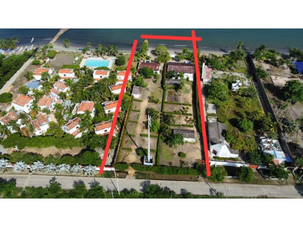 VENTA DE LOTE EN TOLU SUCRE + CABAÑA P1 COD 7755475 - 1