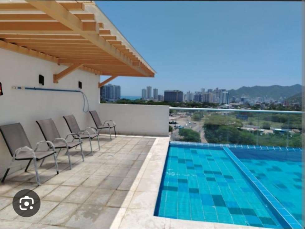 VENTA APARTAMENTO AMOBLADO TIPO LOFT DE TURISMO EN RODADERO SUR - P.O. - 1