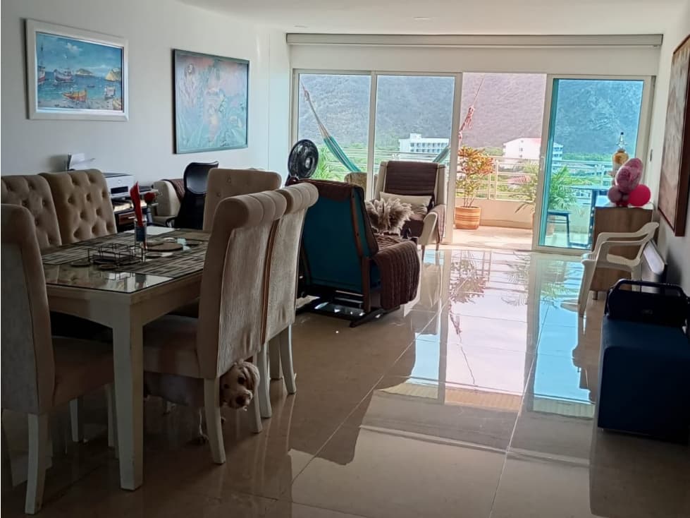 VENTA APTO RESIDENCIAL FRENTE AL MAR BELLAVISTA STA MTA - J.R - 1