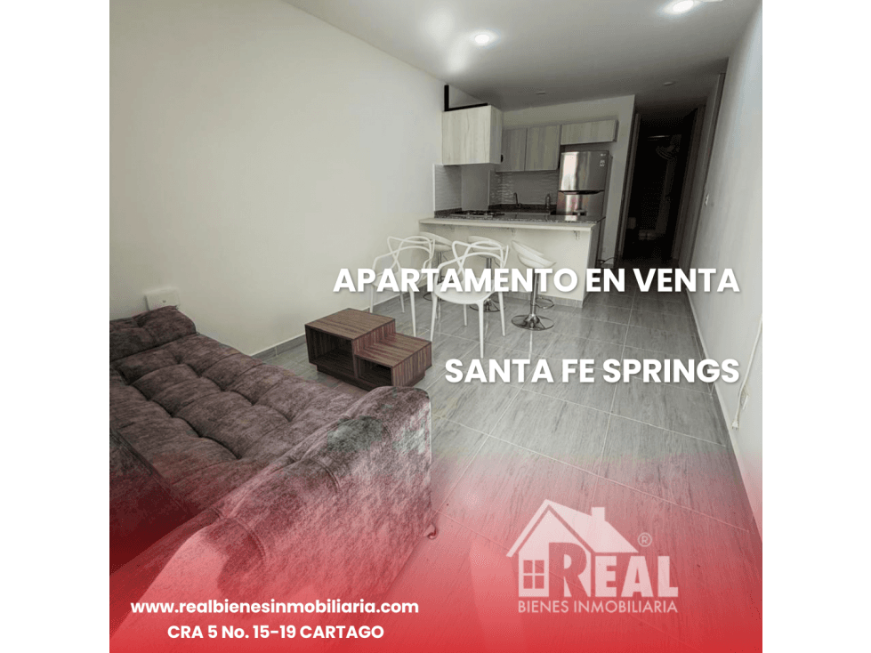 VENTA APARTAMENTO SANTA FE SPRINGS CARTAGO VALLE - 1
