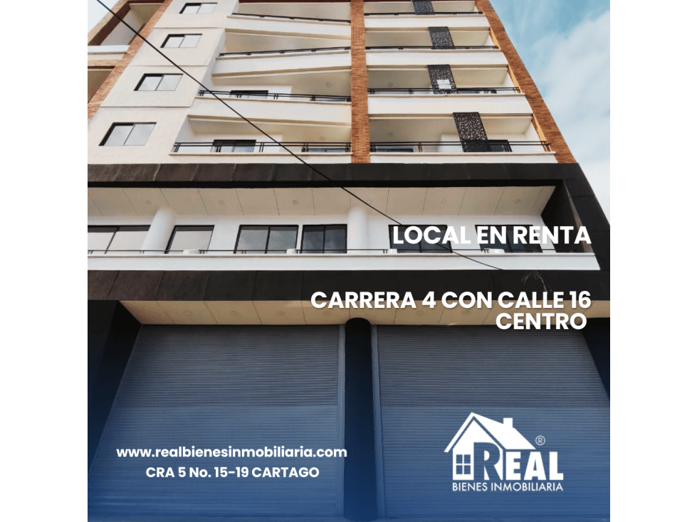 ARRENDAMIENTO LOCAL CENTRO CARTAGO VALLE - 1