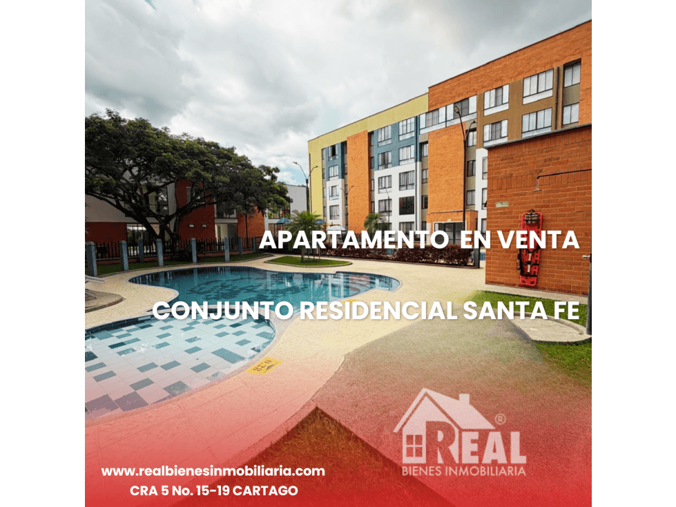 VENTA APARTAMENTO CONJUNTO RESIDENCIAL SANTA FE CARTAGO VALLE - 1