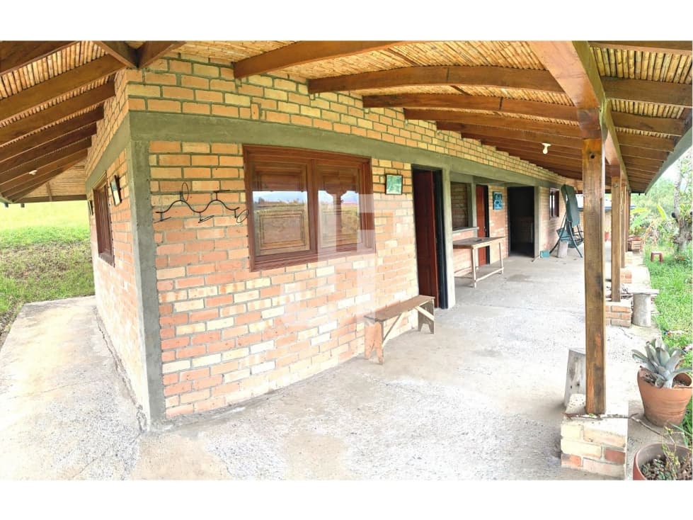 VENDO FINCA COLINDA CON RIO BLANCO (1.5 HECTAREAS) - 1