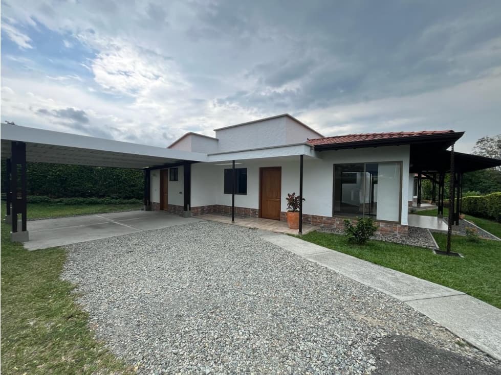 CASA CAMPESTRE EN RENTA EN CONJUNTO ZONA DEL CAIMO - 1