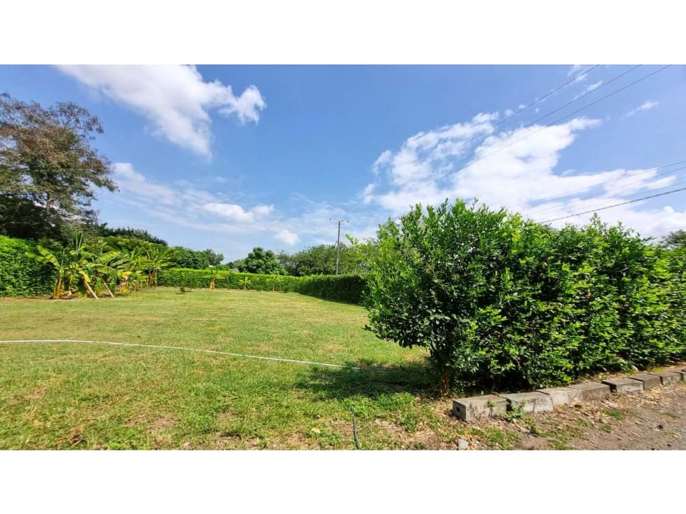 Venta de lotes campestres en condominio Guacari W8409730-ISA - 1