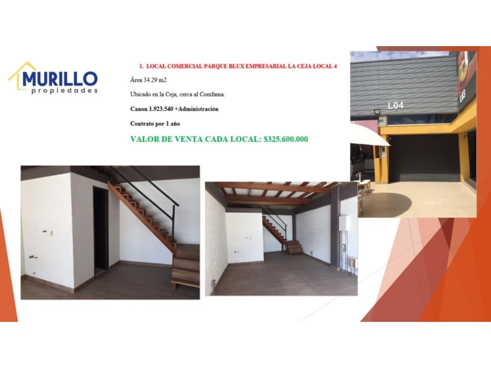 Bodega en Vender en La Ceja - 1