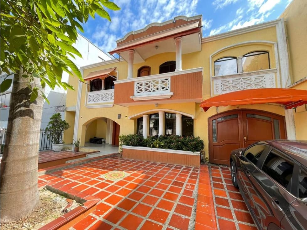 VENTA DE CASA DE LUJO EN CIUDAD JARDIN - BARRANQUILLA - 1