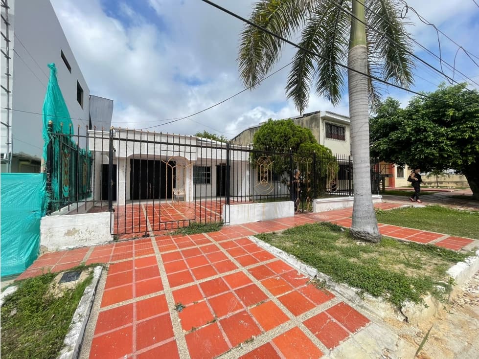 VENTA DE CASA (PARA REMODELAR) EN SANTA ANA - BARRANQUILLA - 1