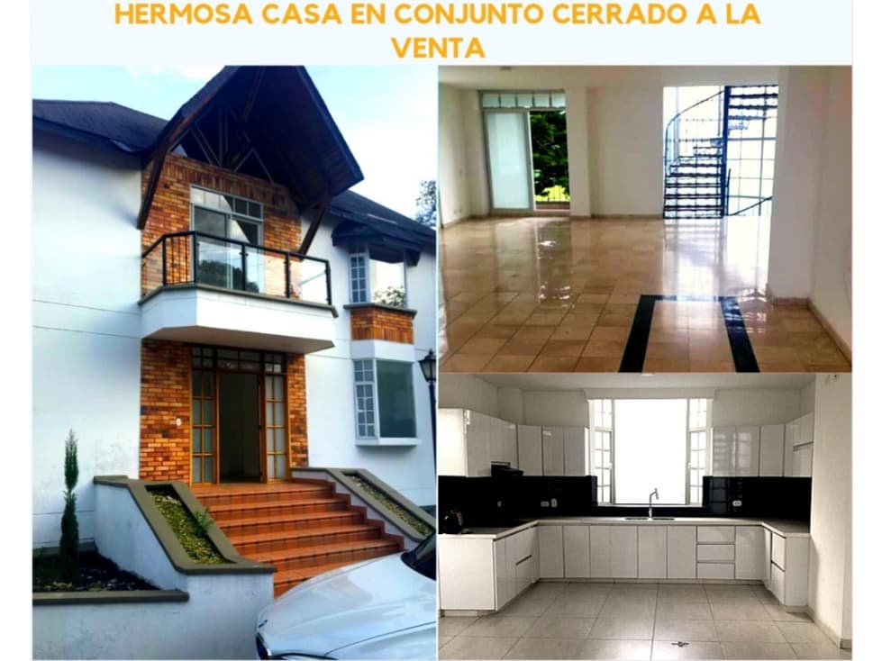 CASA EN CONJUNTO CERRADO AVENIDA CENTENARIO PARA LA VENTA 1929 - 1