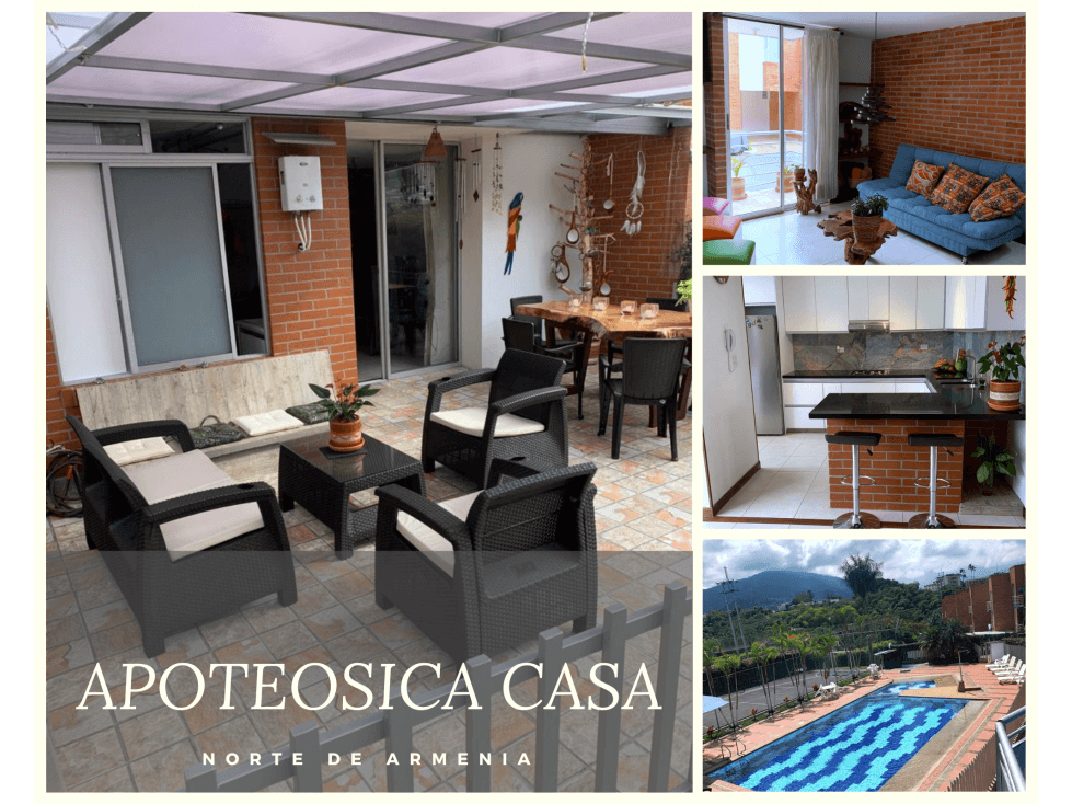 GRAN CASA EN LA ZONA DEL NORTE DE ARMENIA - 1