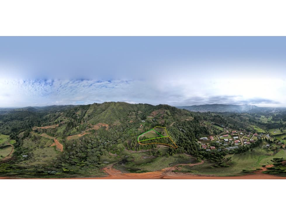 Lote hermosa vista natural bosque cerca autopista aeropuerto - 1