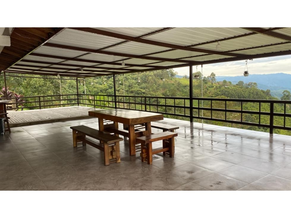 VENDO FINCA DE 6.400 m² DE RECREO EN FREDONIA SUROESTE ANTIOQUEÑO - 1
