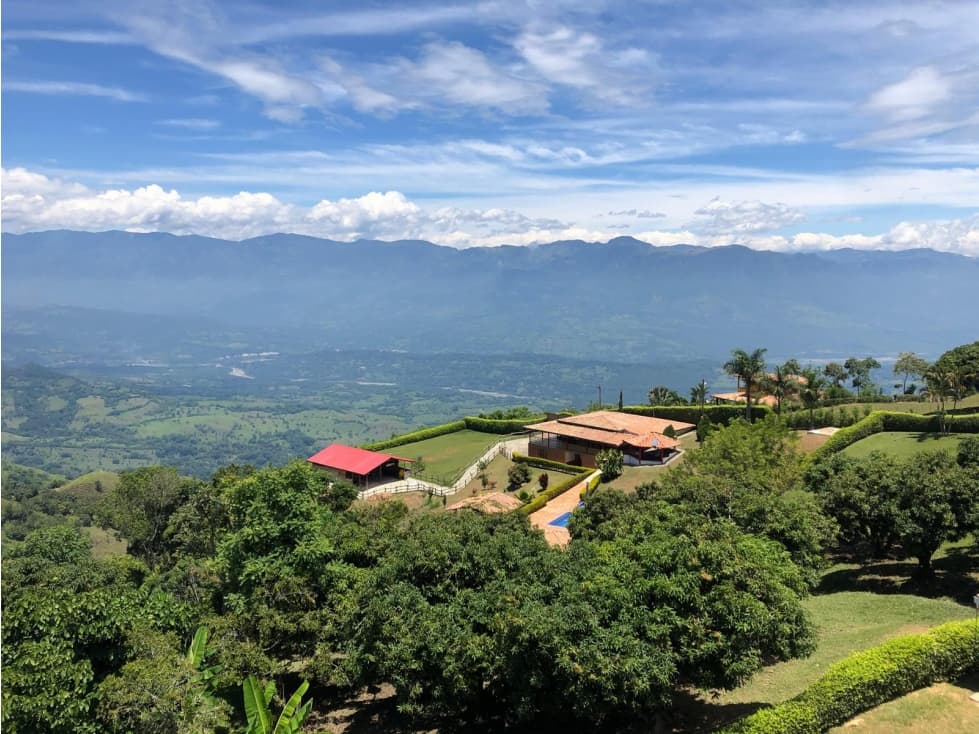 SE VENDE CASA CAMPESTRE EN SANTA BARBARA CON PANORAMICA ESPECTACULAR - 1