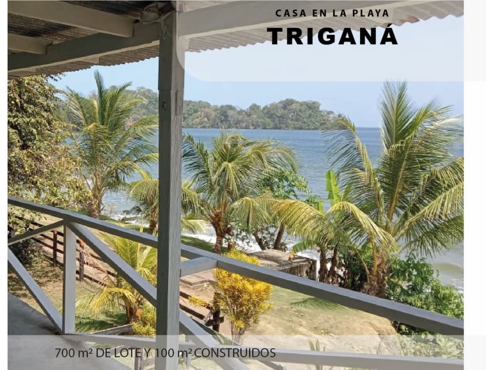 VENDO CASA EN LA PLAYA EN PRIMERA LINEA EN TRIGANA - 1