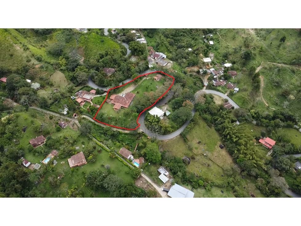 SE VENDE ESPECTACULAR CASA CAMPESTRE TRADIONAL CAMPESINA - 1