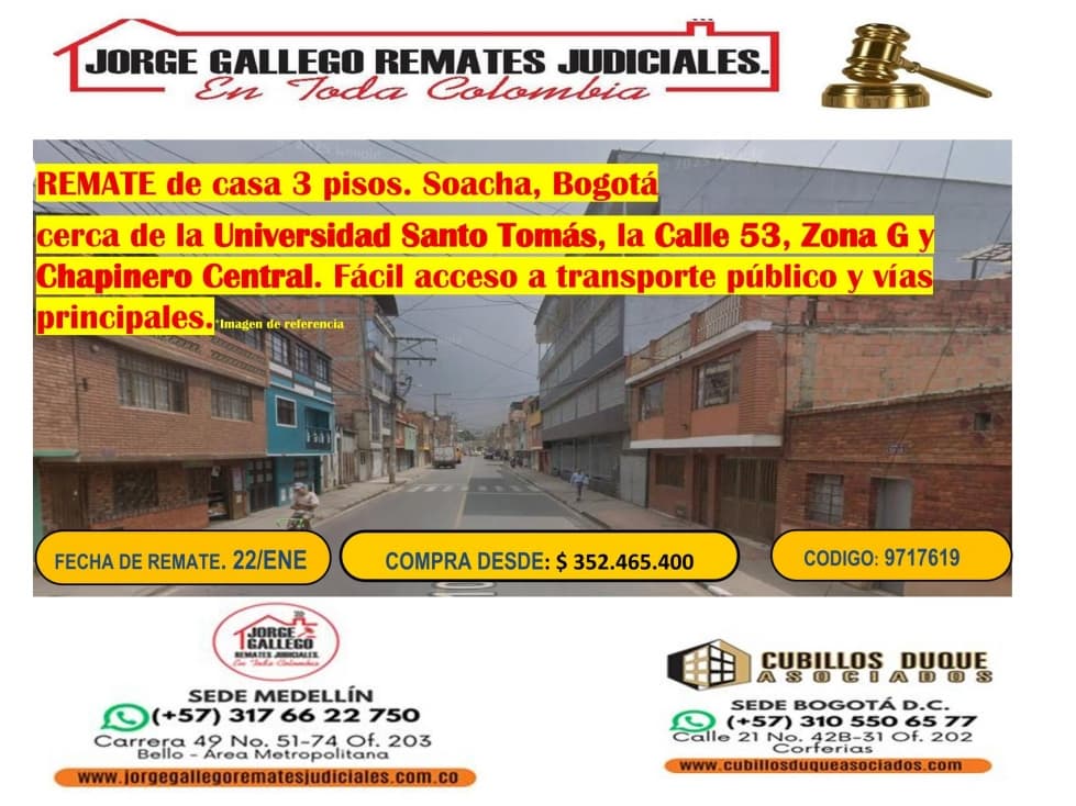 REMATE CASA 3 PISOS - 1