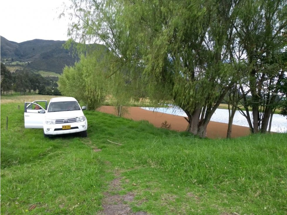 VENTA FINCA EN TENJO. 39.5 FANEGADAS PLANAS CON VÍA PAVIMENTADA. - 1