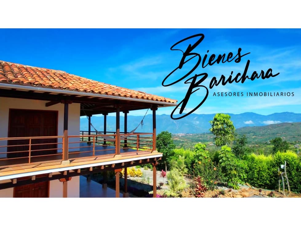 Vendo Casa Campestre Barichara Vereda caraquitas Casa Juna - 1