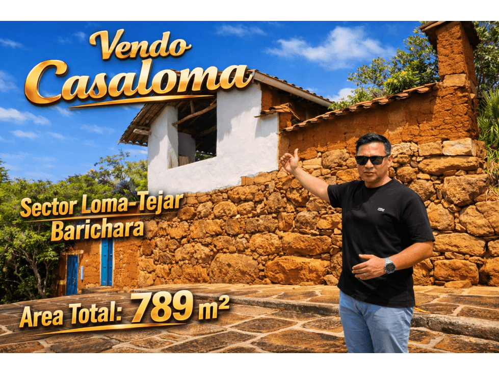 Vendo Casa Barichara Sector la Loma/Tejar Casaloma - 1