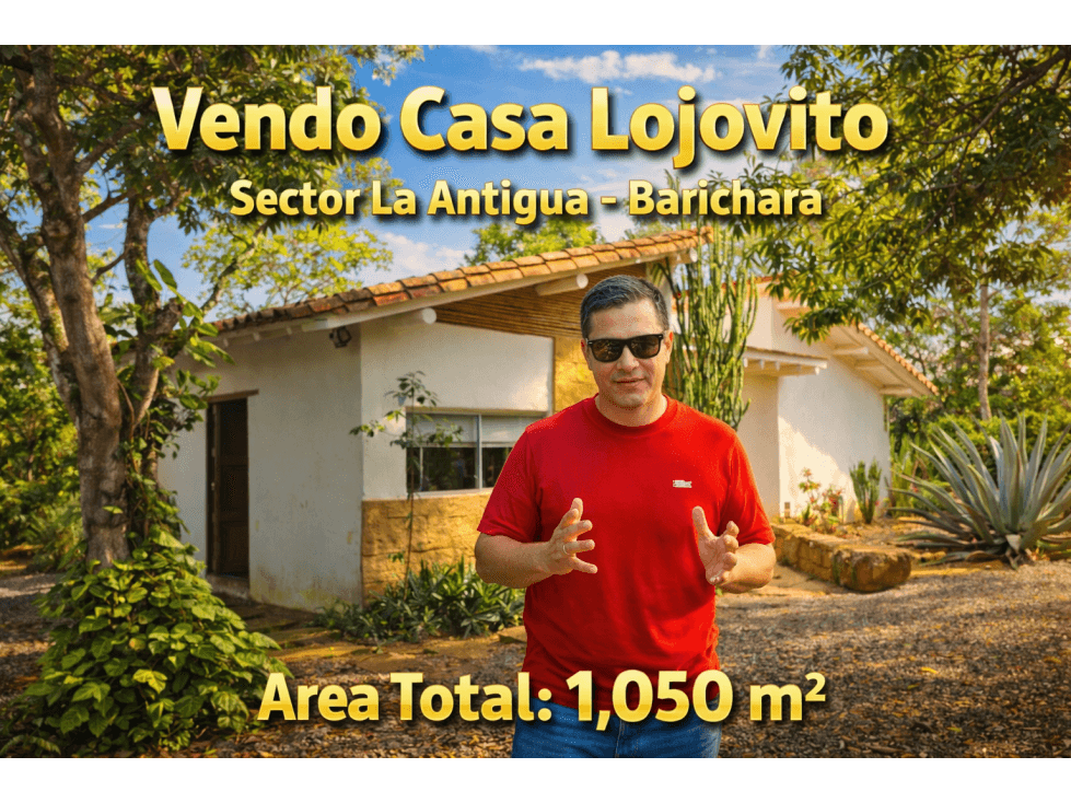 Vendo Casa Campestre Barichara Sector La Antigua Casa Lojovito - 1