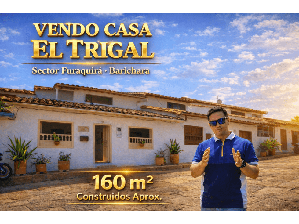 Vendo Casa Barichara Sector Furaquira Casa El Trigal - 1