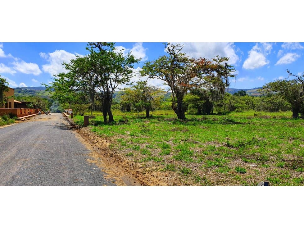 Vendo Parcela Barichara Vereda Lano Condominio La Pradera Lote 8: - 1