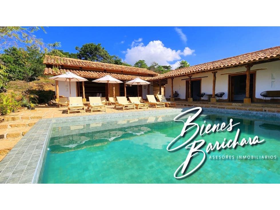 Vendo Casa Campestre Barichara Vereda Centro Bocoré - 1