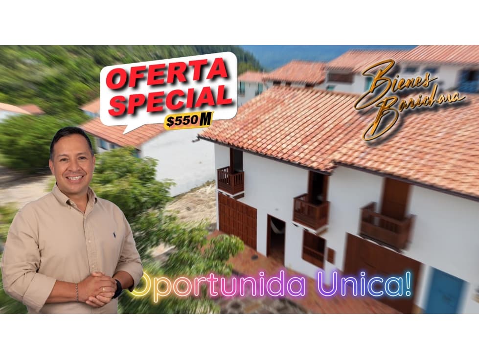 Vendo Casa Barichara Sector Bagari Casa Gabana - 1