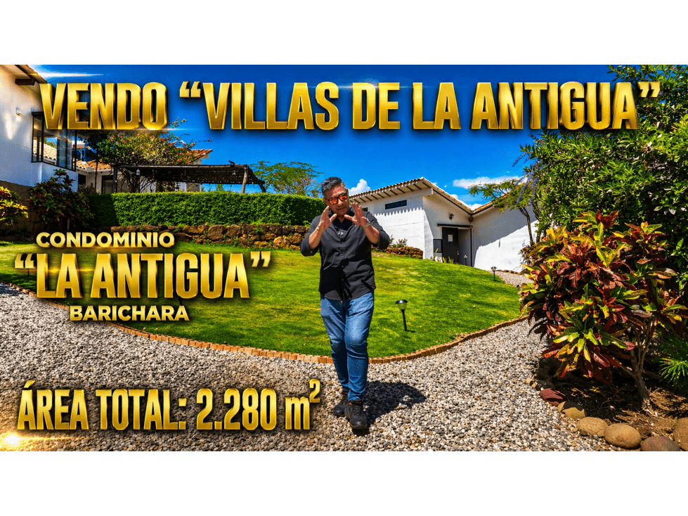 Vendo Casa Campestre Barichara Villas la Antigua - 1
