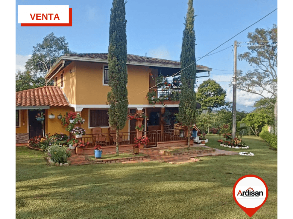 SOCORRO PARCELA RURAL CON LINDA CASA CAMPESTRE - 1