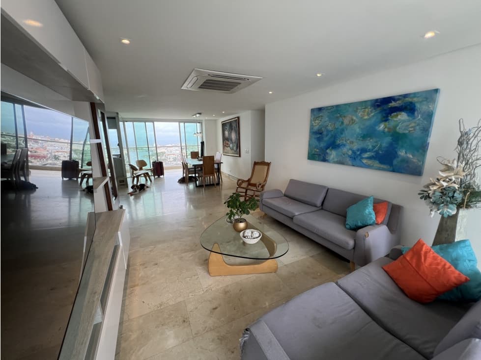 Cartagena Apartamento en Arriendo Manga - 1