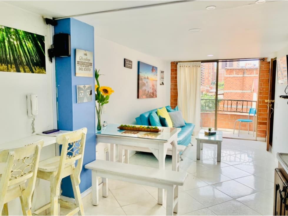 Alquiler de apartamento amoblado en envigado por noche o por mes - 1