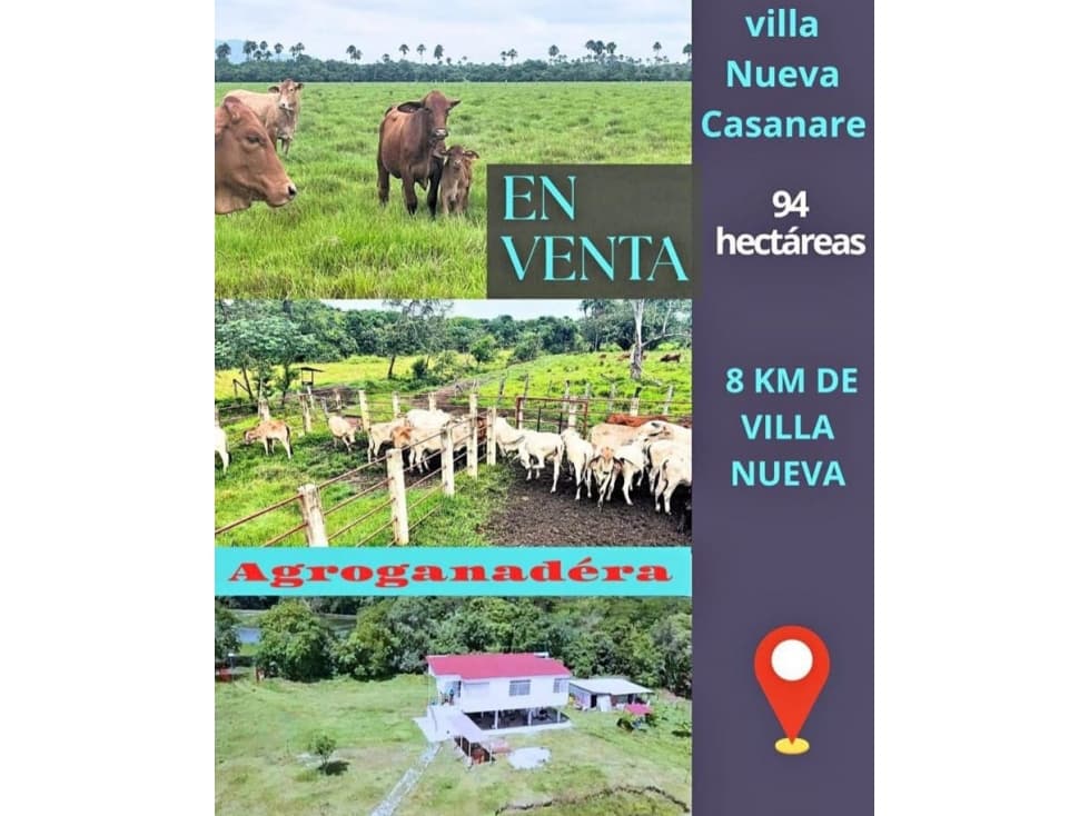 FINCA AGRO-GANADERA OPORTUNIDAD ÚNICA EN VILLANUEVA, CASANARE - 1