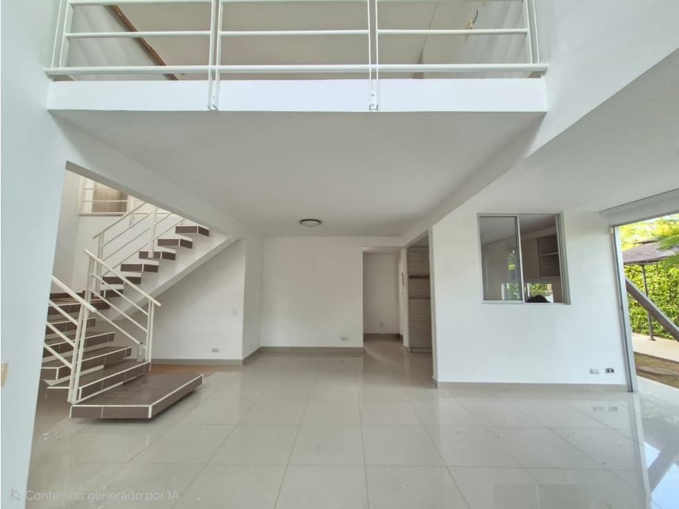 EN ALQUILER CASA EN GUADUALES DE LAS MERCEDES, JAMUNDÍ - 1