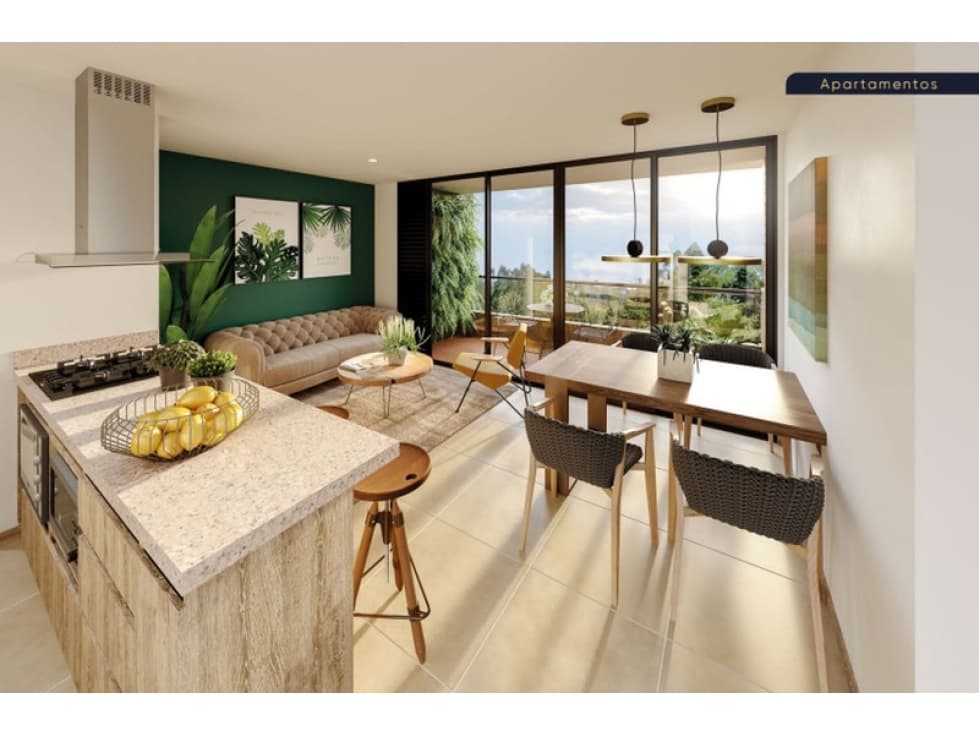 Apartamento para la venta en EL Retiro - 1