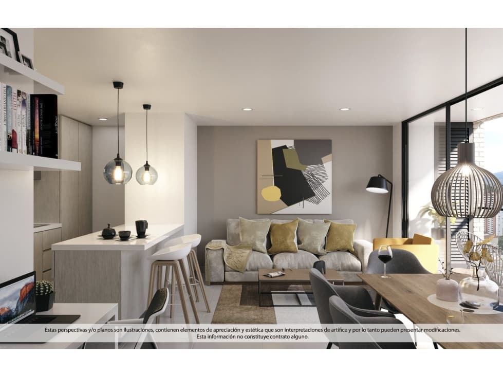 Apartamento para la venta en Laureles - 1