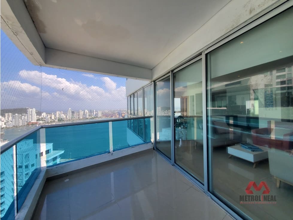 Cartagena Arriendo Apartamento en Bocagrande - 1