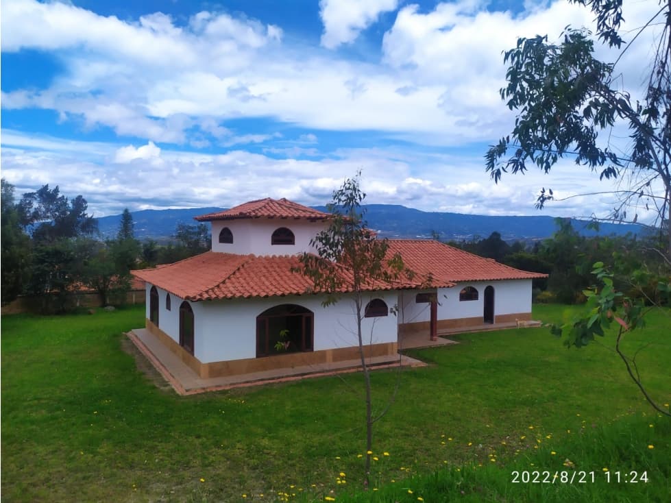 VENDO CASAS EN PARCELACIÓN PRIVADA - VEREDA SABANA - VILLA DE LEYVA - 1
