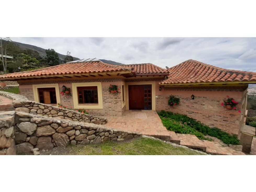 ARRIENDO CASA CAMPESTRE ANTURIO AMOBLADA CONDOMINIO - VILLA DE LEYVA - 1