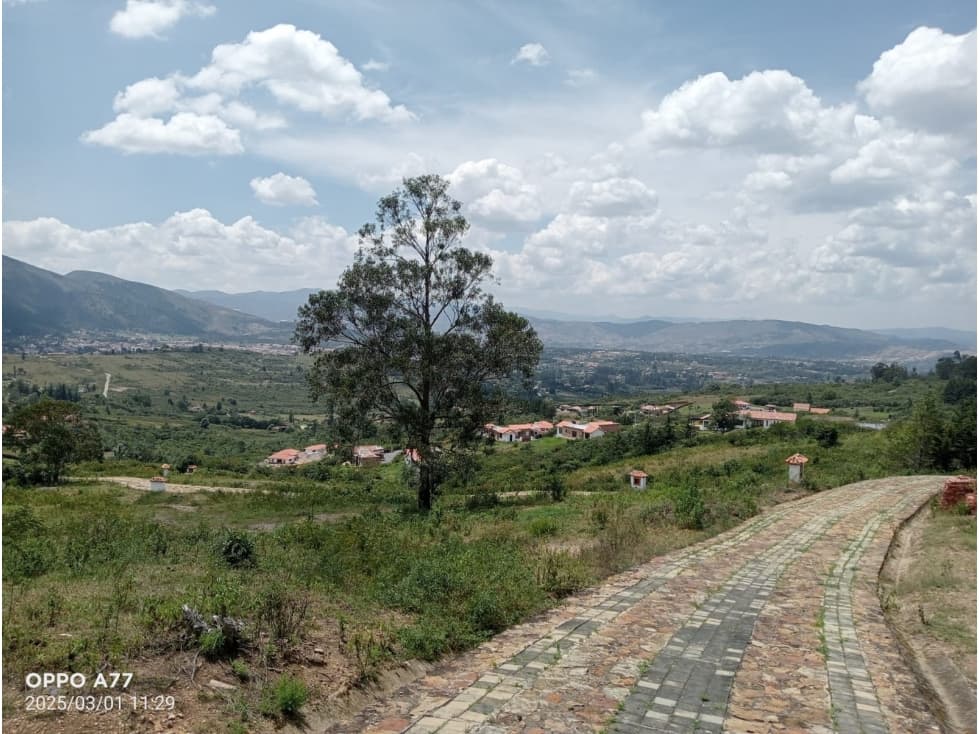 VENDO LOTES PARCELACIÓN CON VISTA A VILLA DE LEYVA - URGEME - 1