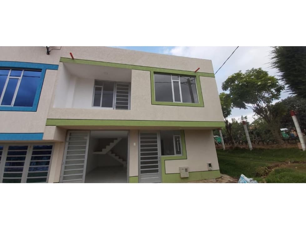 VENDO CASA NUEVA ESQUINERA SANTA ROSA DE VITERBO - BOYACA - 1