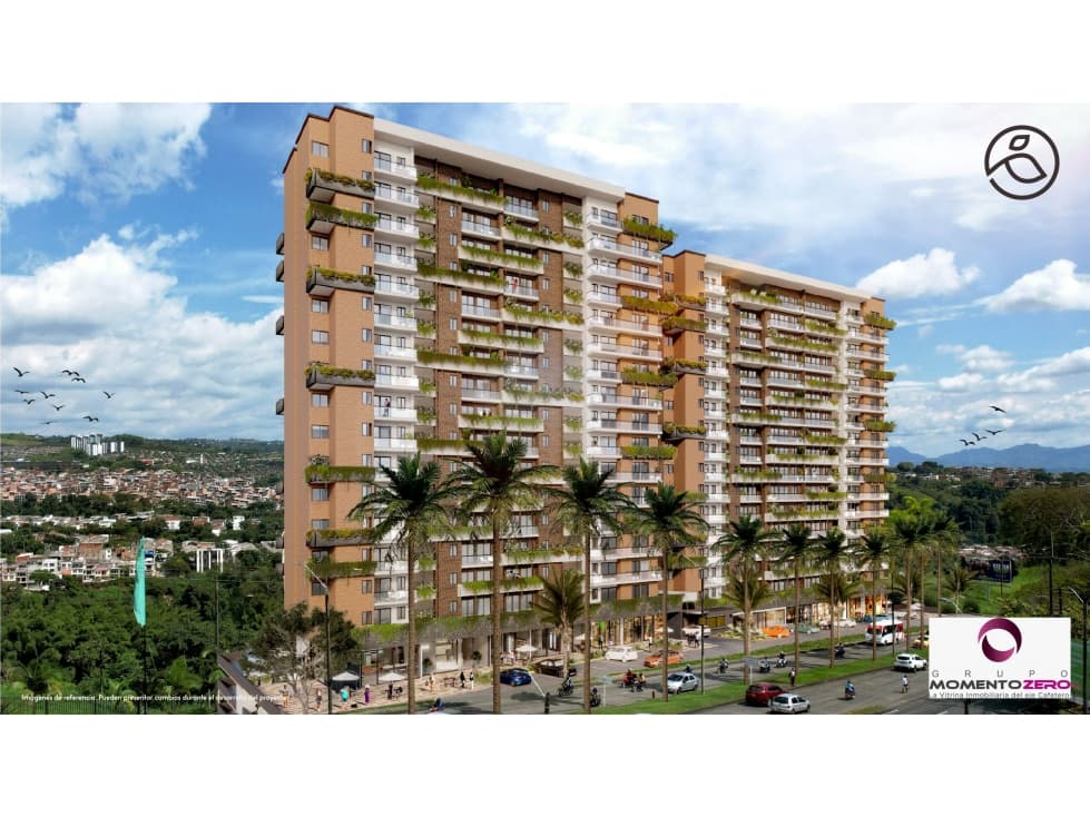 VENTA APARTAESTUDIOS SOBRE PLANOS AV. SUR PEREIRA - 1