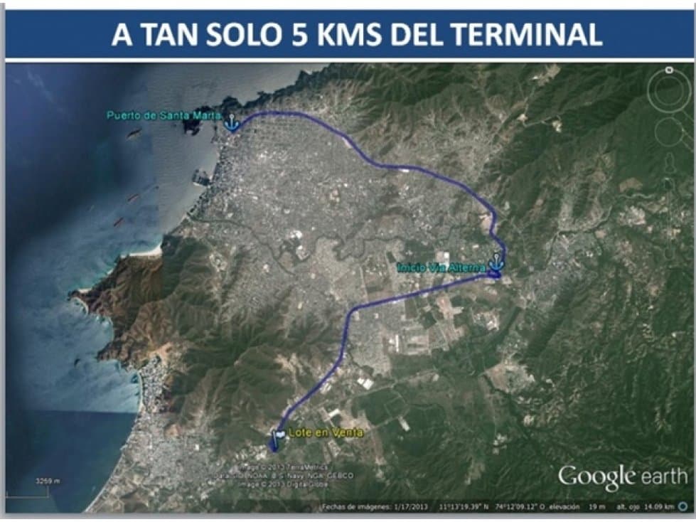 Lote en Venta Santa Marta - 1